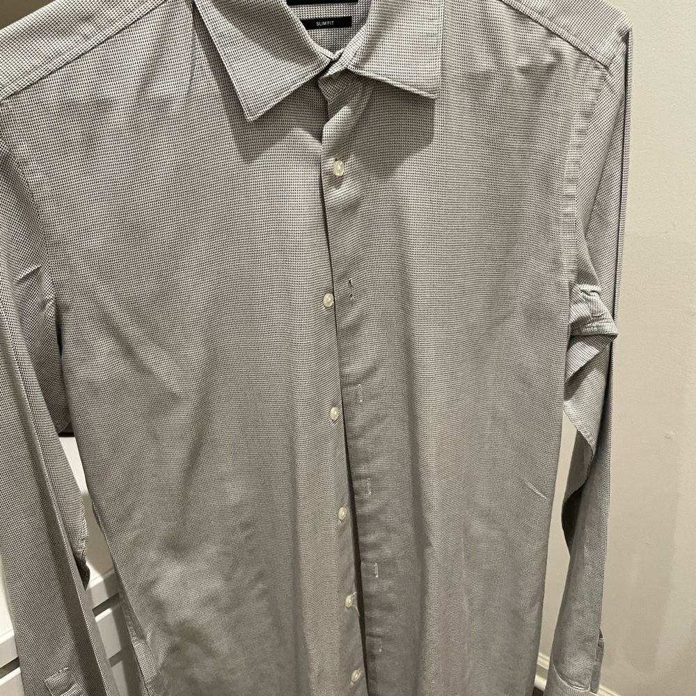 Boss long sleeve professional button up shirt